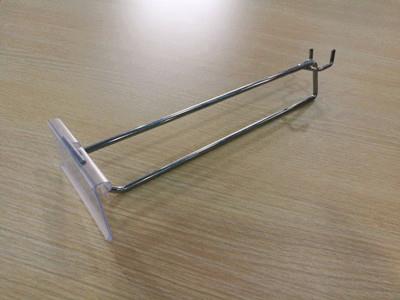 Flip Scan Pegboard Hook With Clear Ticket Holder Flip Scan Pegboard Hook With Clear Ticket Holder