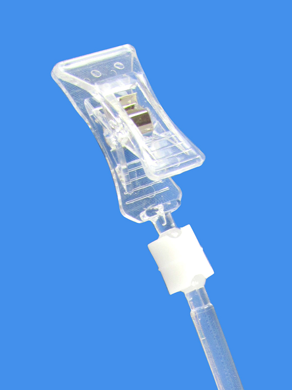 Double Plastic Clips Sign Holder