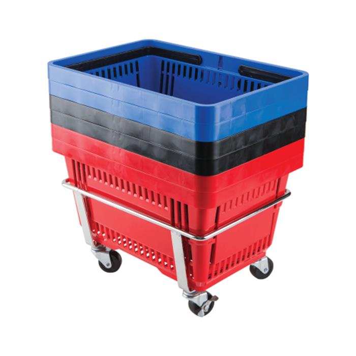 Shopping Basket holder With Wheels,Shopping Basket Stacker Shopping Basket holder With Wheels,Shopping Basket Stacker