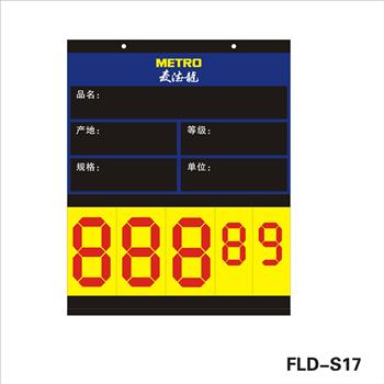 Supermarket Triangle Place Value Flip Stand Supermarket Triangle Place Value Flip Stand