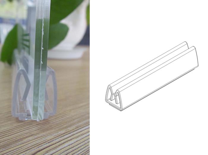 Tent Type Menu Holder With Magnetic Base