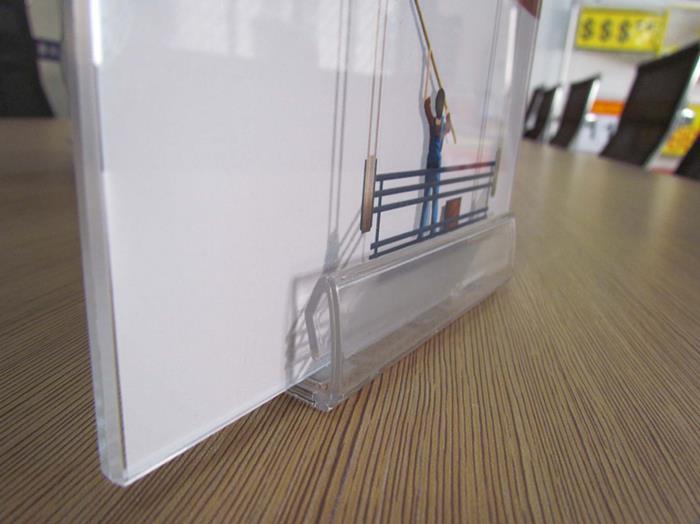 Tent Type Menu Holder With Magnetic Base