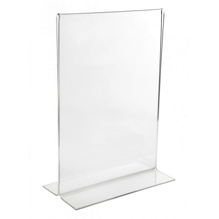 acrylic sign holder 8.5x11