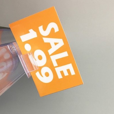 Flag Shelf Sign Gripper