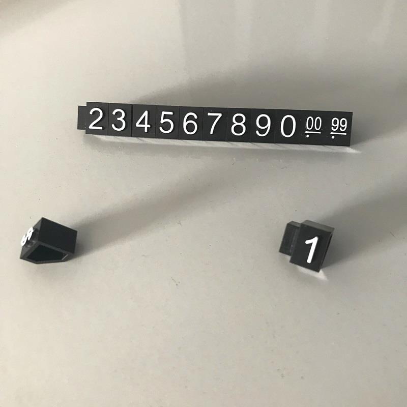 Price tag cube