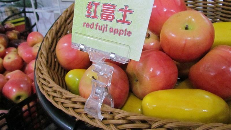 POS/POP Transparent Plastic Clips