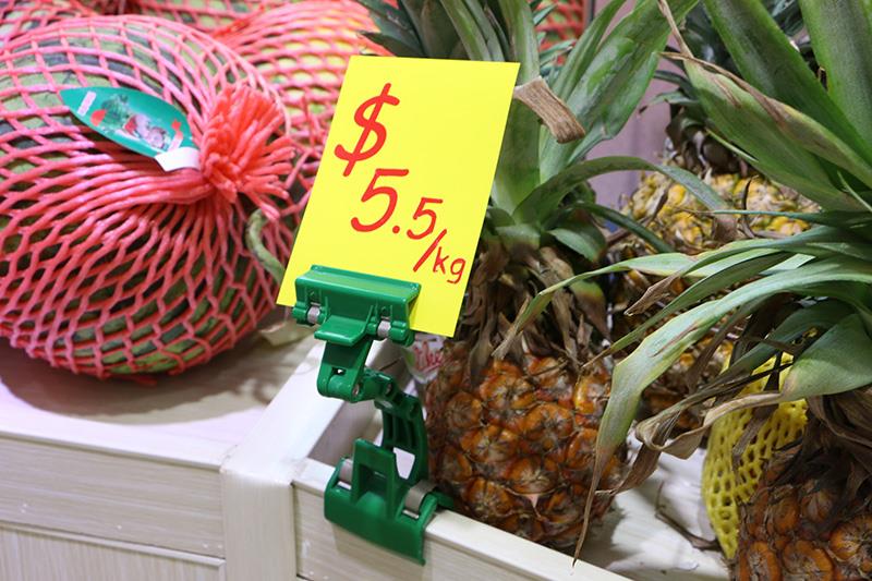 POP Plastic Clips Sign Holder