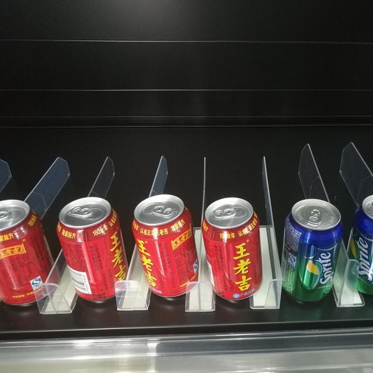 Clear Supermarket Plastic Shelf Divider