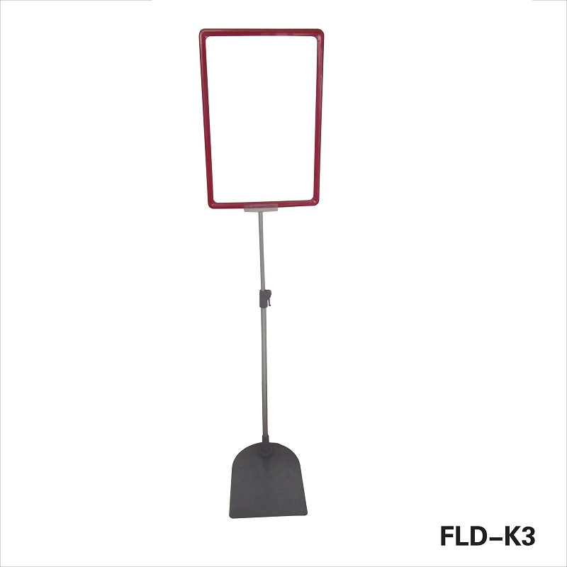 Plastic Poster Frame Display Stand for Supermarket