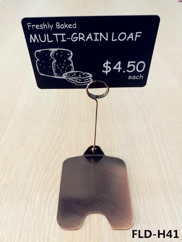 Place Card Holder,Bronze Color
