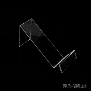 Acrylic Angled Shoes Rack Display Stand