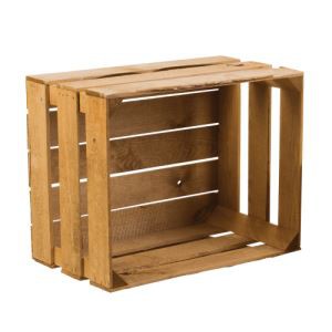 Wooden Display Crate