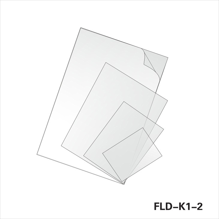 Frame Accessory A3 A4 A5 Transparent PVC Sheet Cover