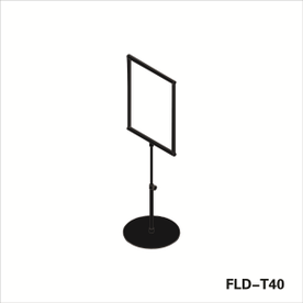 A4 A5 Metal Frame POS Stands