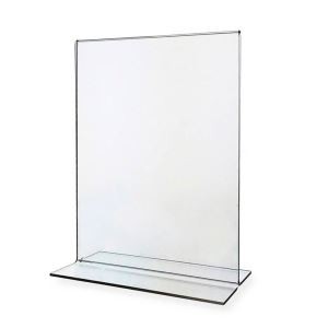 Acrylic Show Card Holder Base