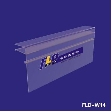Clear Shelf Talker For Retail