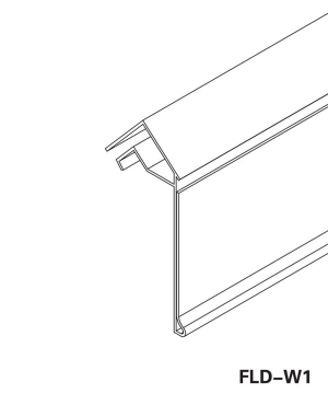 Data Shelf Strips Label Holder