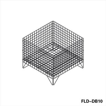 Metal Collapsible Dump Bin