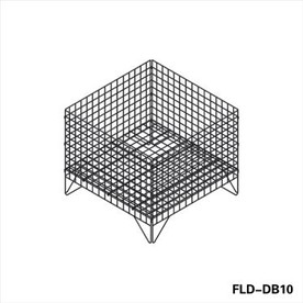 Metal Collapsible Dump Bin