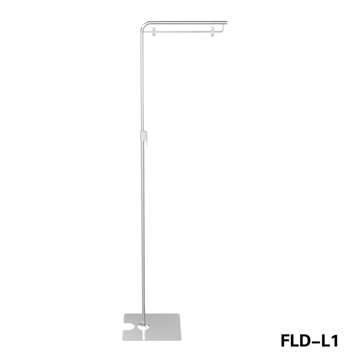 Metal POP Sign Holder Floor Display Stand
