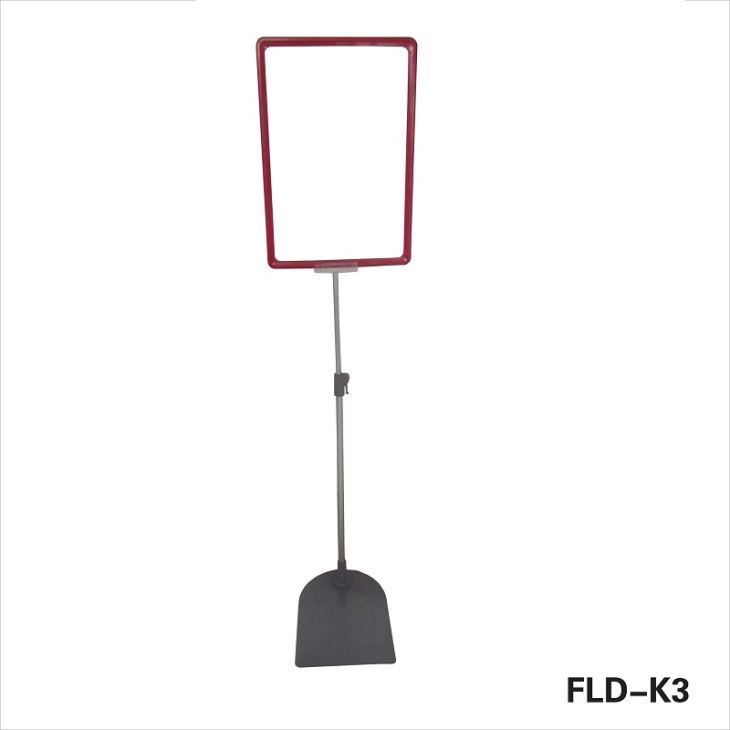 Plastic Poster Frame Display Stand For Supermarket