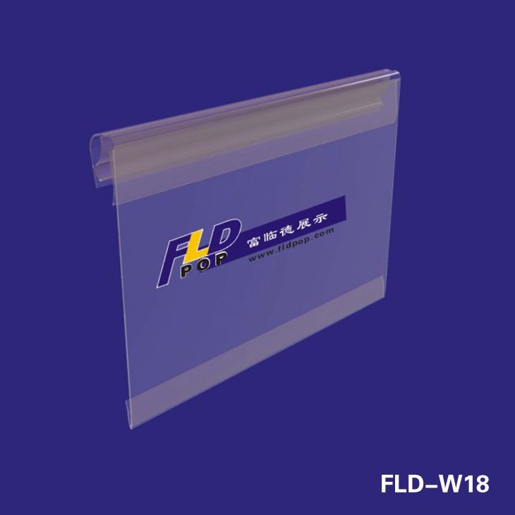 Plastic Shelf Talker Data Strip