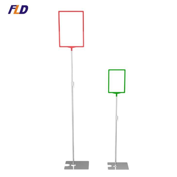 Metal Floor Standing Poster Sign Holders