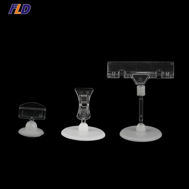 POP Price Tag Clips With Round Base